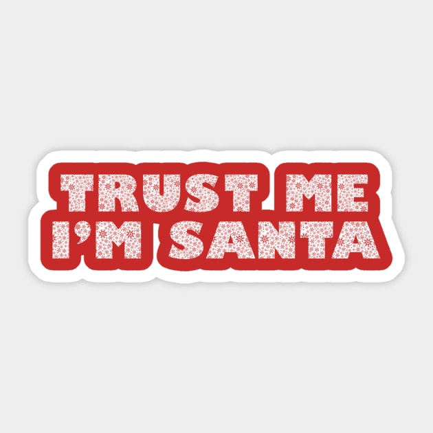 Santa Sticker by Bear Tees